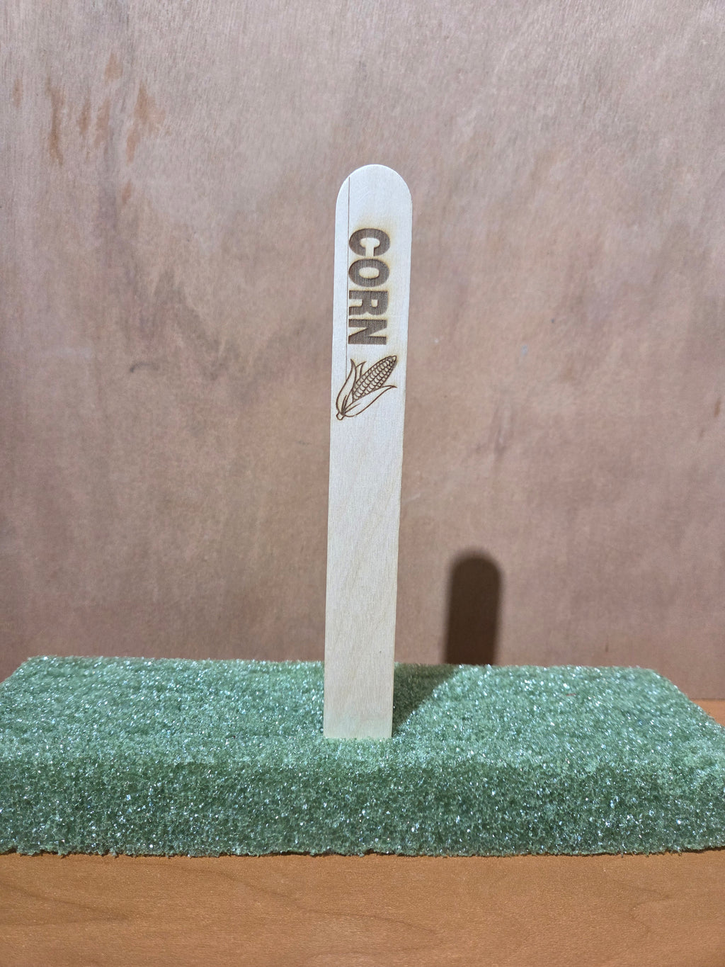 Corn garden stake