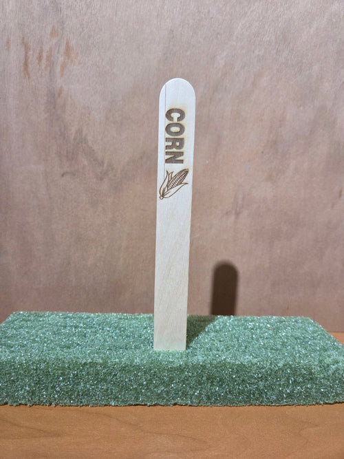 Corn garden stake