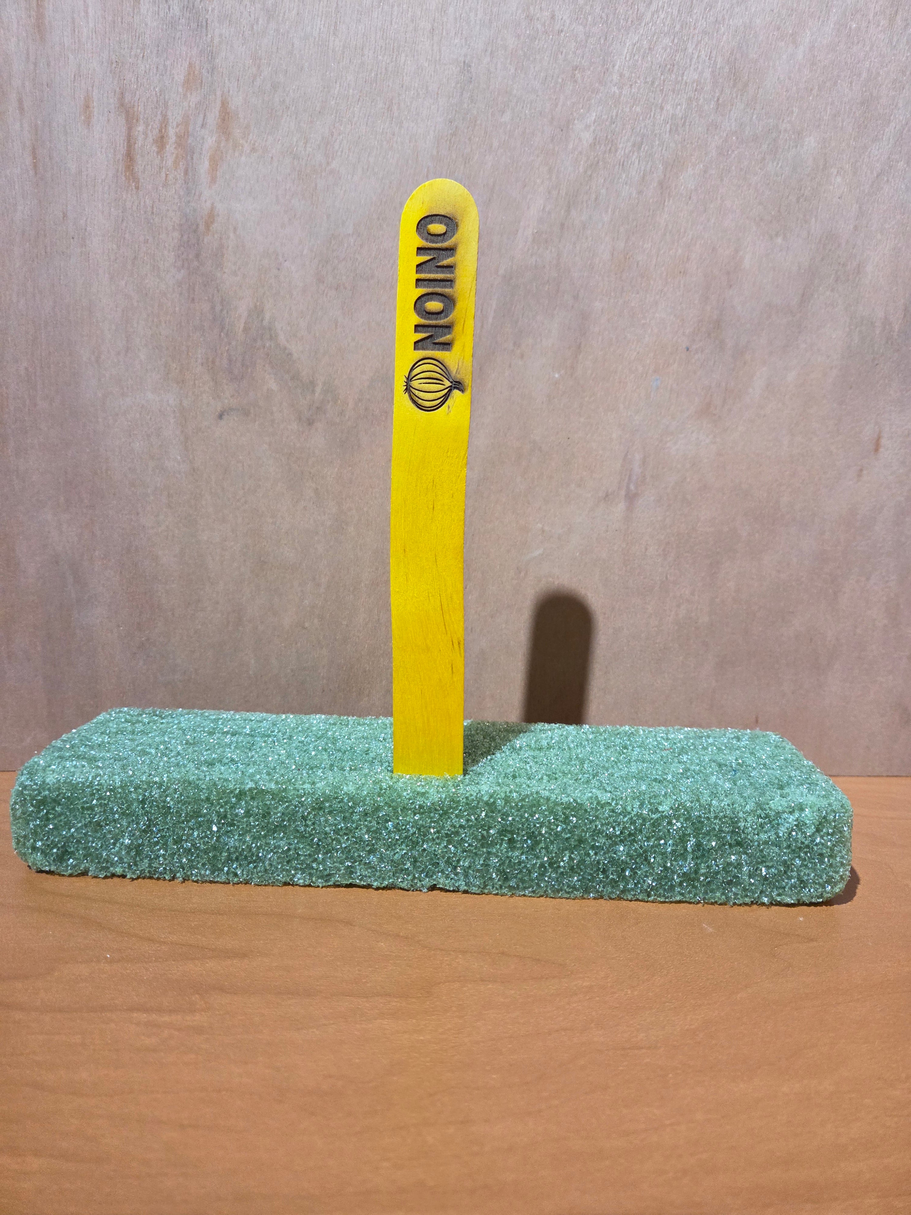 Onion garden stake