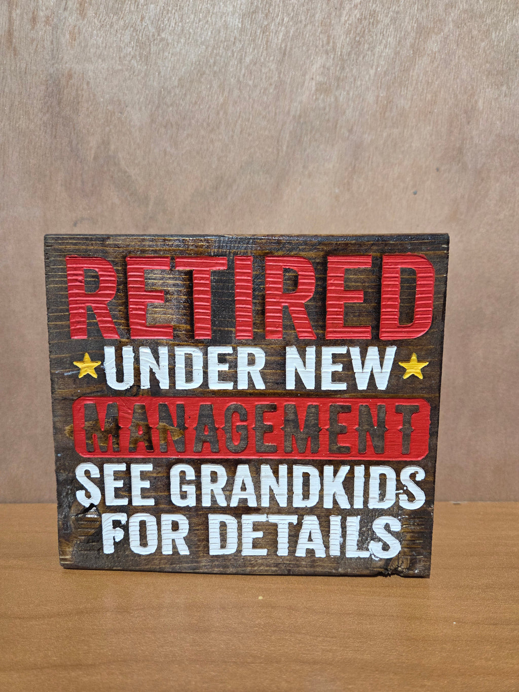 Retired shelf sitter