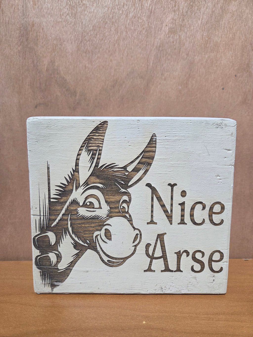 Nice Arse (bathroom sign)