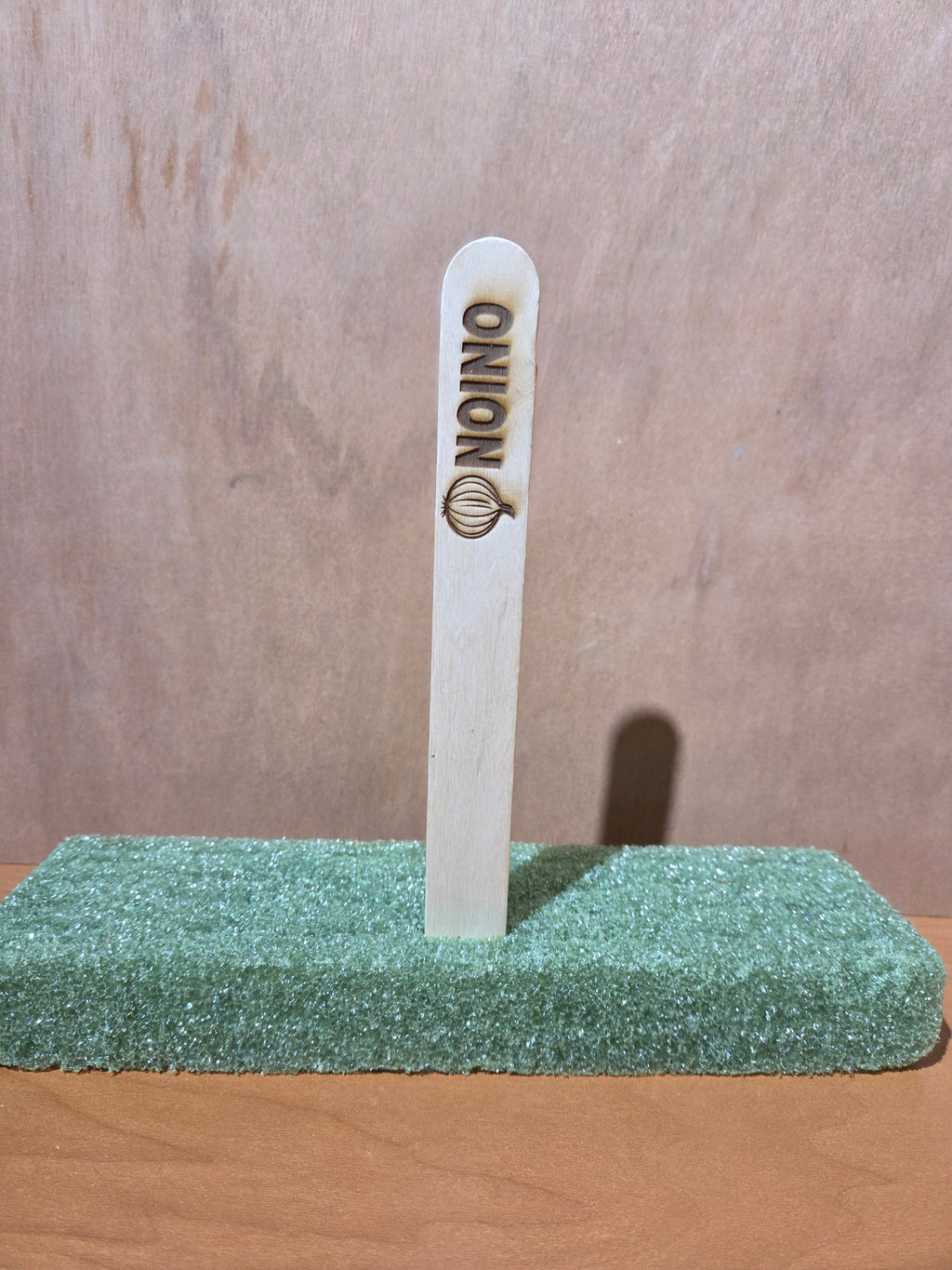 Onion garden stake