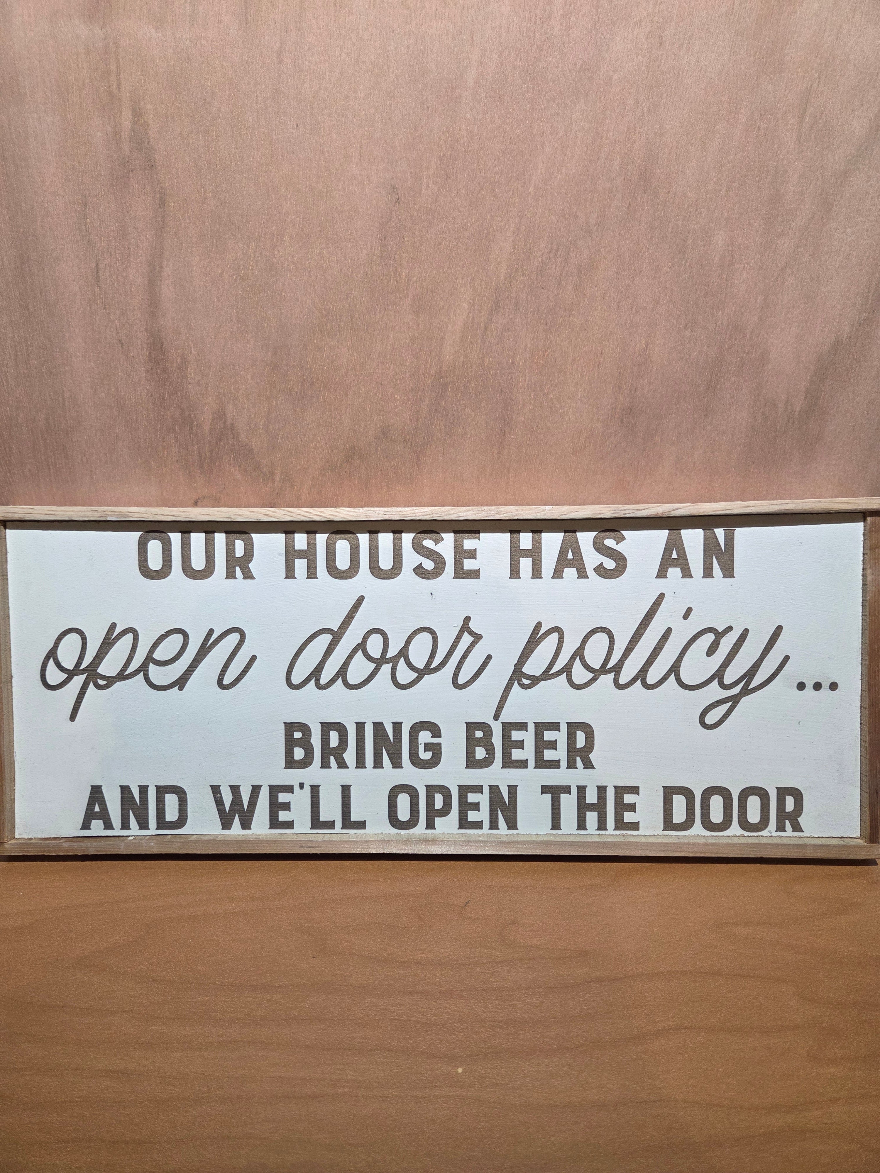 Open Door Policy